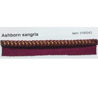 319 Osborne 9 Ashborn sangria шнур на отрез