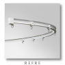 Гибкий профильный карниз Refre