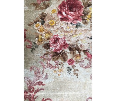 Ткань Cotonello Summer Palace A 69 Terracota на отрез Ткань Cotonello Summer Palace A 69 Terracota на отрез