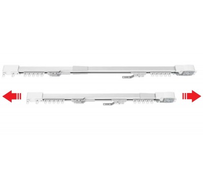 Раздвижные телескопические электрокарнизы Raex Раздвижные телескопические электрокарнизы Raex