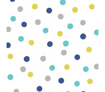 Купить Рулонные шторы ПОЛЬКА BLACK-OUT 5302 синий 195 см в Москве Купить Рулонные шторы ПОЛЬКА BLACK-OUT 5302 синий 195 см в Москве