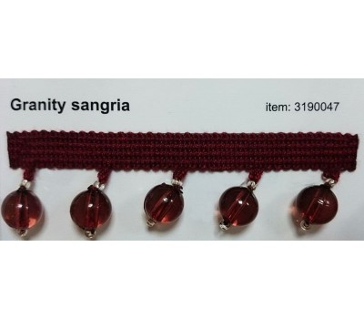 319 Osborne 22 Granity sangria тесьма на отрез 319 Osborne 22 Granity sangria тесьма на отрез