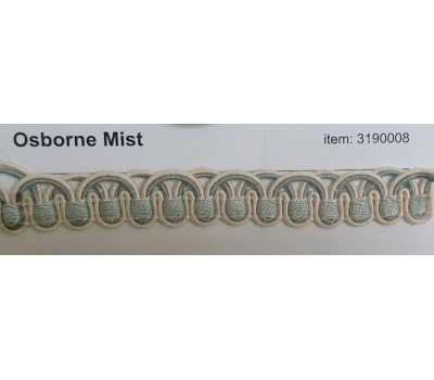 319 Osborne 37 Osborne mist тесьма на отрез 319 Osborne 37 Osborne mist тесьма на отрез