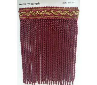 319 Osborne 4 Amberly sangria тесьма на отрез 319 Osborne 4 Amberly sangria тесьма на отрез