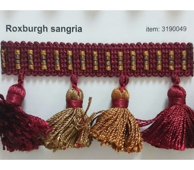 319 Osborne 47 Roxburgh sangria тесьма на отрез 319 Osborne 47 Roxburgh sangria тесьма на отрез