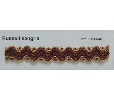 319 Osborne 50 Russell sangria тесьма на отрез 319 Osborne 50 Russell sangria тесьма на отрез