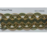 319 Osborne 53 Twizel pine тесьма 319 Osborne 53 Twizel pine тесьма