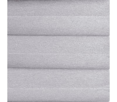 Купить Шторы плиссе Гофре Сатин 1608 св. серый, 365 см в Москве Купить Шторы плиссе Гофре Сатин 1608 св. серый, 365 см в Москве