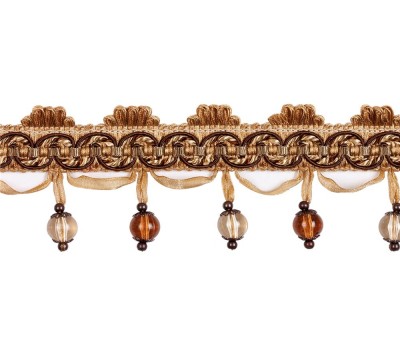 Бахрома Trendy 4354 col.9412 на отрез Бахрома Trendy 4354 col.9412 на отрез