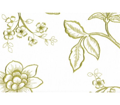 Ткань Crewel 04 Moss на отрез Ткань Crewel 04 Moss на отрез