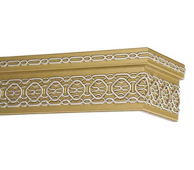 Карнизы с багетной планкой "Арабеска" серии Цивилизация