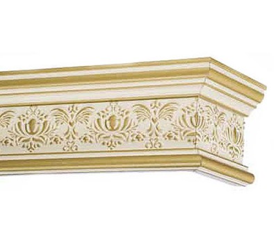 Карнизы с багетной планкой "Виктория"