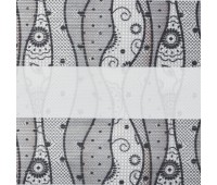 зебра КРУЖЕВО 1852 серый, 280 см зебра КРУЖЕВО 1852 серый, 280 см