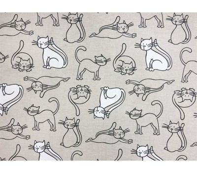 Ткань Cats на отрез Ткань Cats на отрез