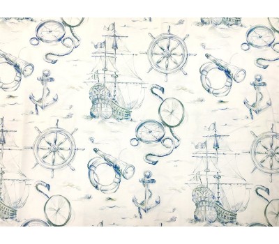 Ткань Maritim Blue на отрез