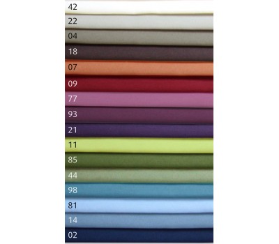 Ткань Azov Tintura Liso. 16 цветов на отрез