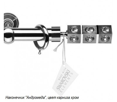 Карнизы Кристалло D30 с кристаллами Сваровски