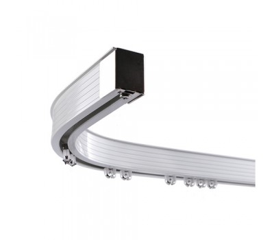 Гибкий алюминиевый карниз Флекса Гибкий алюминиевый карниз Флекса