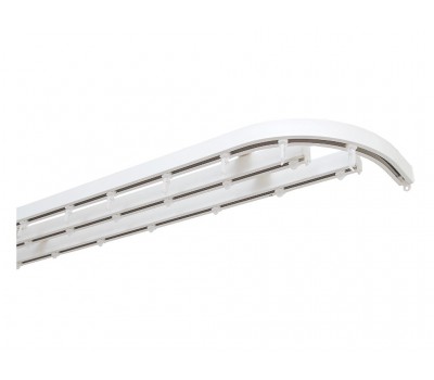 Алюминиевый профильный карниз Гранд для тяжелого веса штор Алюминиевый профильный карниз Гранд для тяжелого веса штор