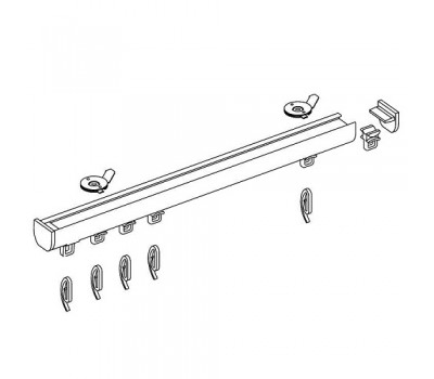 CT-6000 - усиленный профильный карниз для штор CT-6000 - усиленный профильный карниз для штор