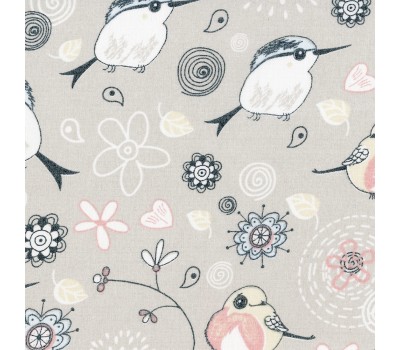 Купить Рулонные шторы ПТИЧКИ 2406 бежевый, 200 см в Москве Купить Рулонные шторы ПТИЧКИ 2406 бежевый, 200 см в Москве