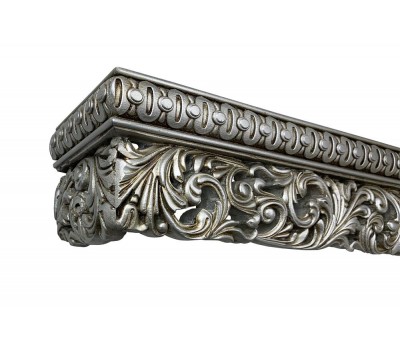 Багетный карниз "Сиеста" цвет Серебро Багетный карниз "Сиеста" цвет Серебро