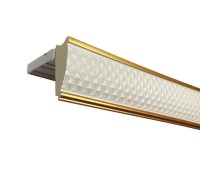 Прямой багетный карниз "Реус" Перламутр Прямой багетный карниз "Реус" Перламутр