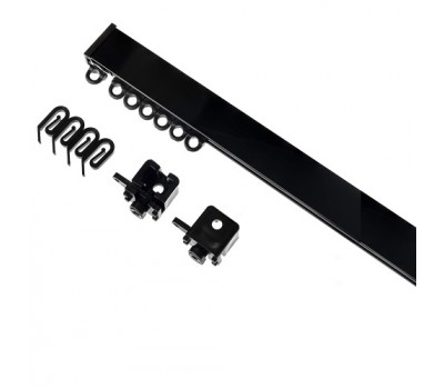 Профильный карниз чёрный 02Л-8 Профильный карниз чёрный 02Л-8