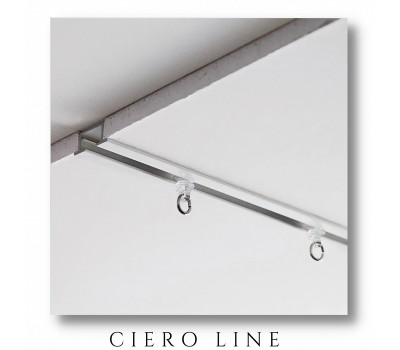 Ciero Line, скрытый профильный карниз для штор Ciero Line, скрытый профильный карниз для штор