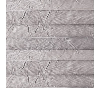 Купить Шторы плиссе Краш Перла 1852 серый, 15 мм, 230 см в Москве Купить Шторы плиссе Краш Перла 1852 серый, 15 мм, 230 см в Москве