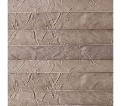 Купить Шторы плиссе Краш Перла 2868 св. коричневый, 15 мм, 230 см в Москве Купить Шторы плиссе Краш Перла 2868 св. коричневый, 15 мм, 230 см в Москве