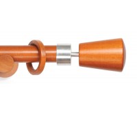 Карнизы Тенденция 28 мм., цвет: вишня