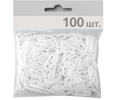 Крючки "французские" для штор, 100 шт. Крючки "французские" для штор, 100 шт.