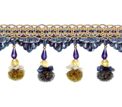 Бахрома Oriente 2919 col.9567 на отрез Бахрома Oriente 2919 col.9567 на отрез