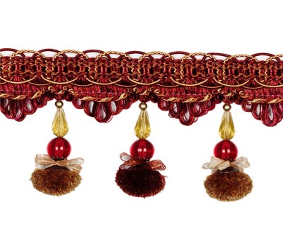 Бахрома Oriente 2919 col.9602 на отрез Бахрома Oriente 2919 col.9602 на отрез