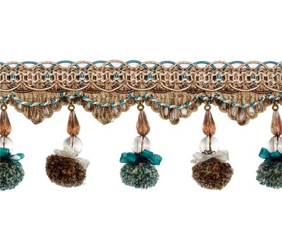 Бахрома Oriente 2919 col.9792 на отрез Бахрома Oriente 2919 col.9792 на отрез