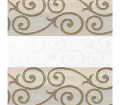 Купить Рулонные шторы зебра ЭЛЛАДА 2406 бежевый, 270 см в Москве